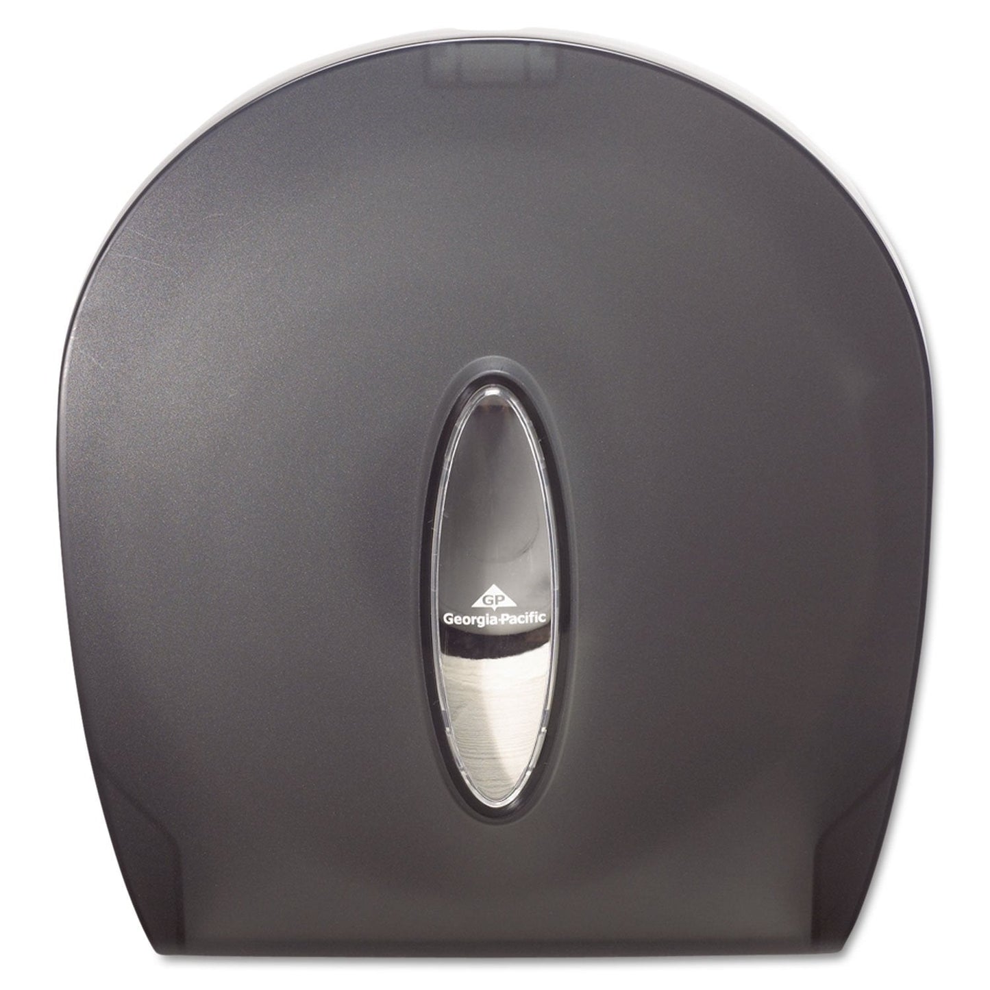 Georgia-Pacific GP 59009 Translucent Smoke Jumbo Jr. Bathroom Tissue Dispenser, 10.61" Width x 11.29" Height x 5.39" Depth