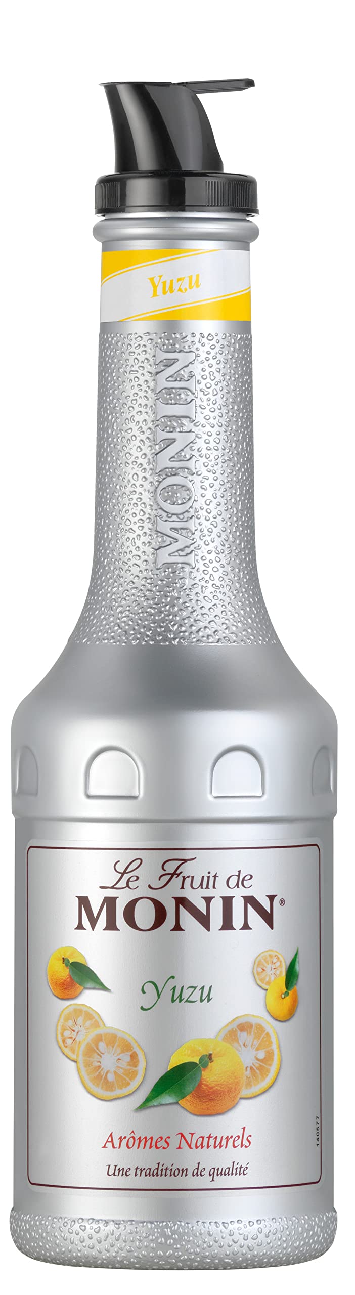 MONIN Yuzu Fruit Mix Puree 1L for Cocktails, Smoothies and Mocktails. Vegan-Friendly, Allergen-Free, 100% Natural Flavours and Colourings. 2-in-1 Yuzu