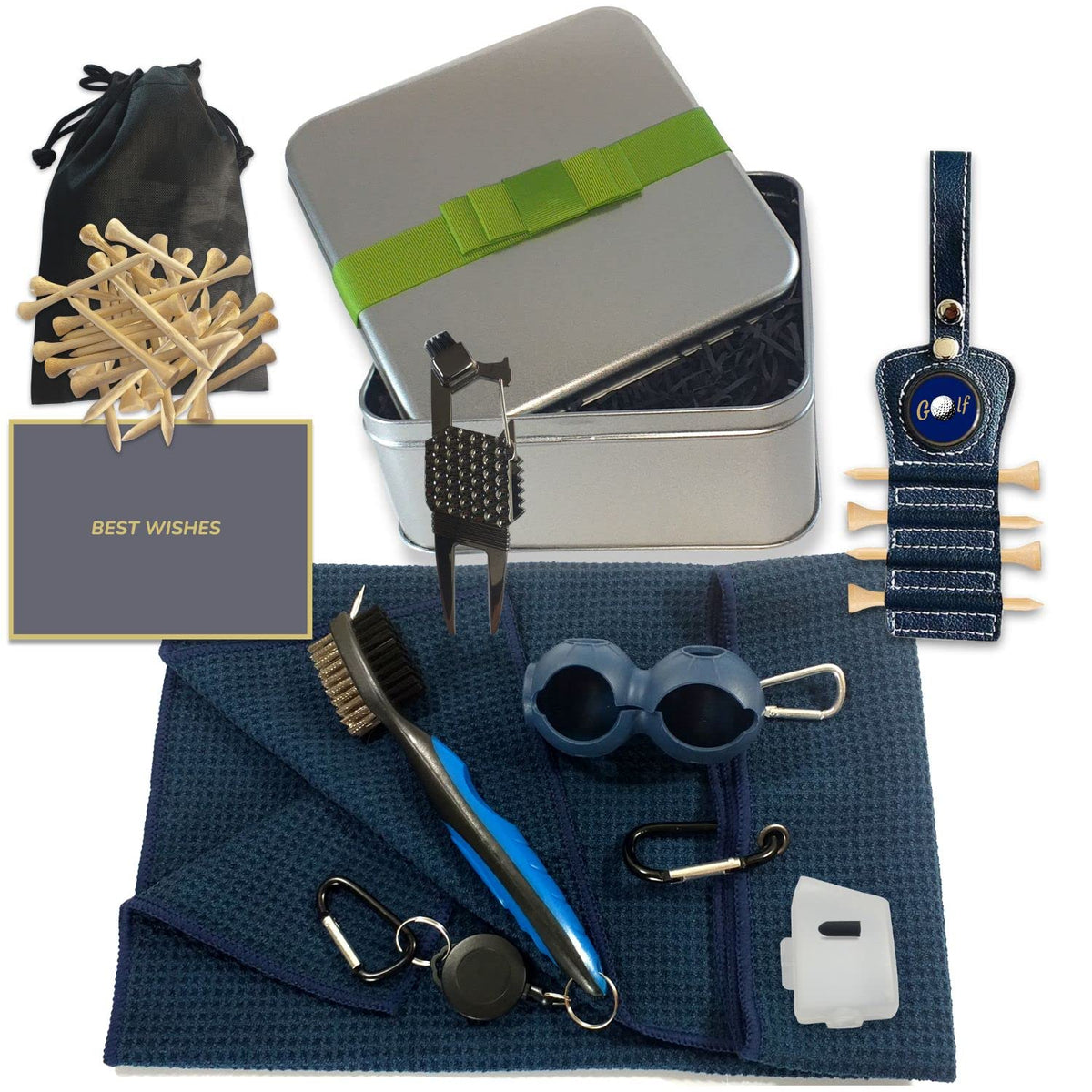Merry Movers Golf Gifts - Birthday Gifts for Men Who Have Everything - Golf Accessories for Men ? Men?s Gadgets 2023 - Multi Tool, Divot, Brush,