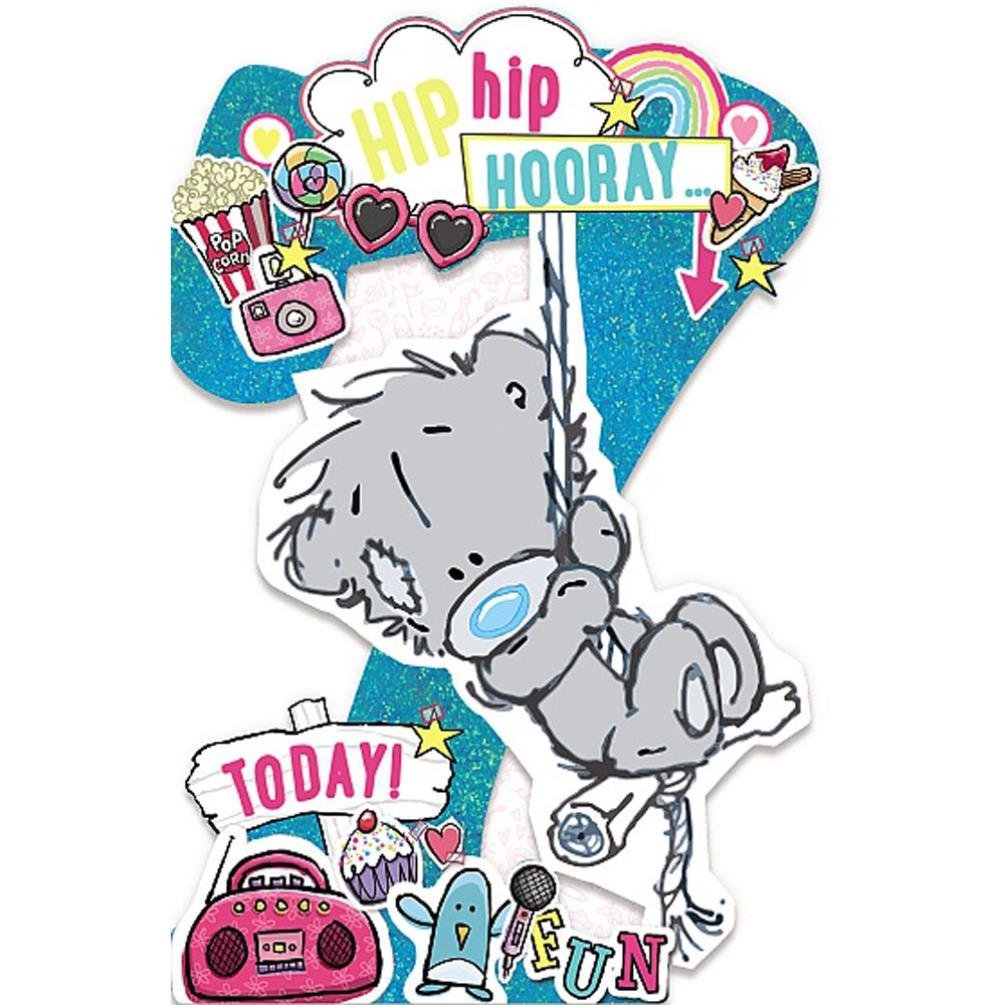 My Dinky 7th Birthday Me to You Bear Birthday Card