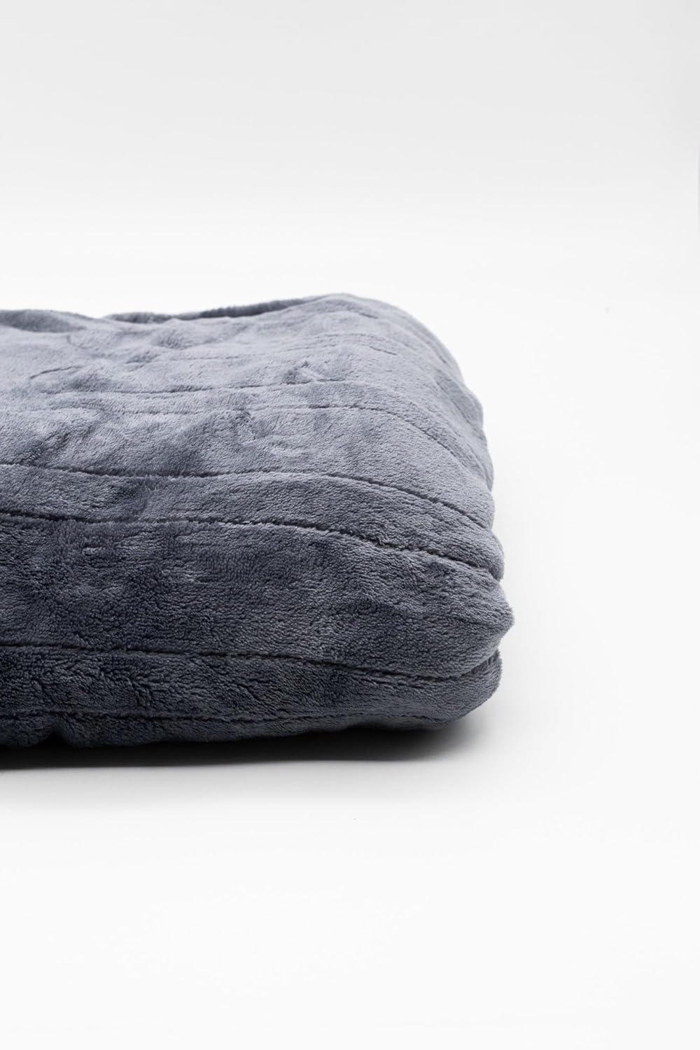Grey Heated Electric Throw Blanket