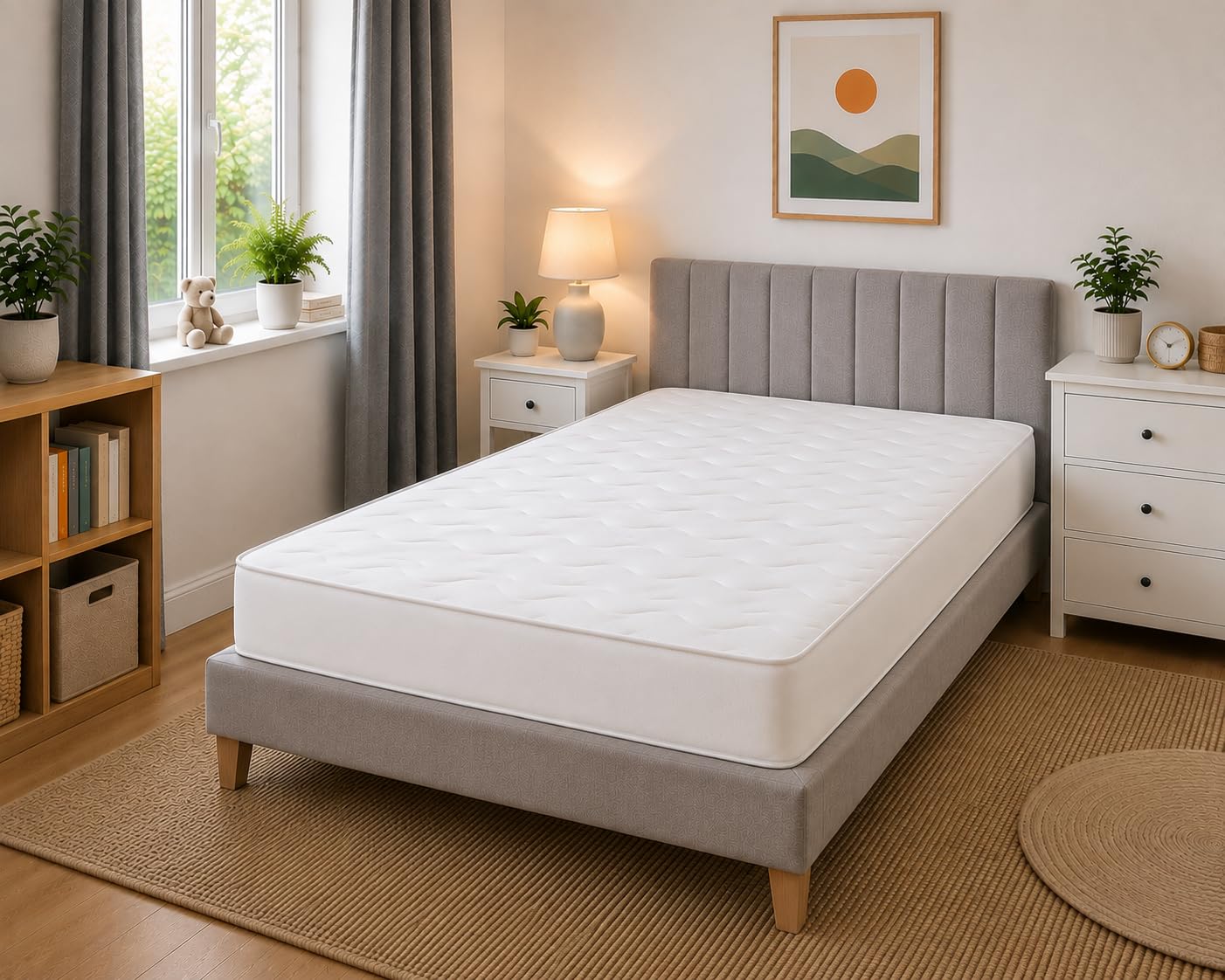 eXtreme comfort ltd Cooltouch Colours White King Size Mattress