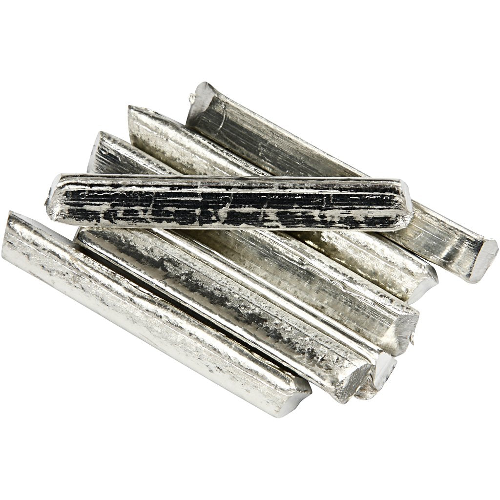 Creativ Pewter Casting Bar 150g ? Low-Melting Point Metal for Clay Bar Moulding & DIY Projects ? Ideal for Figurines, Jewelry Making & Hobby Casting