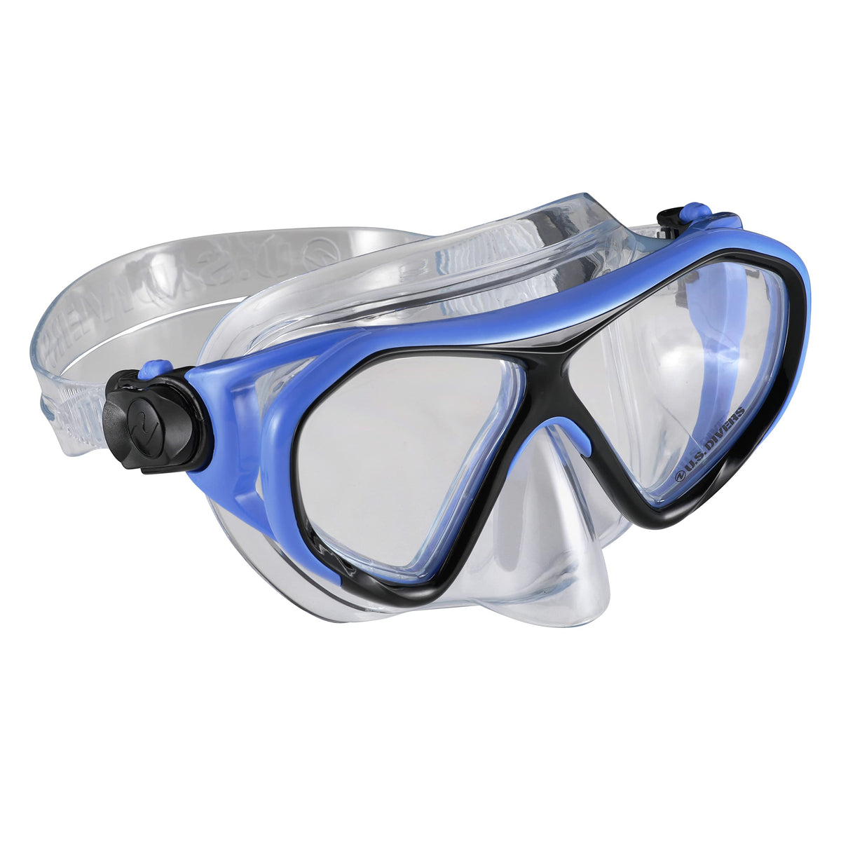 US Divers SET DORADO II JR BLUE BLACK M