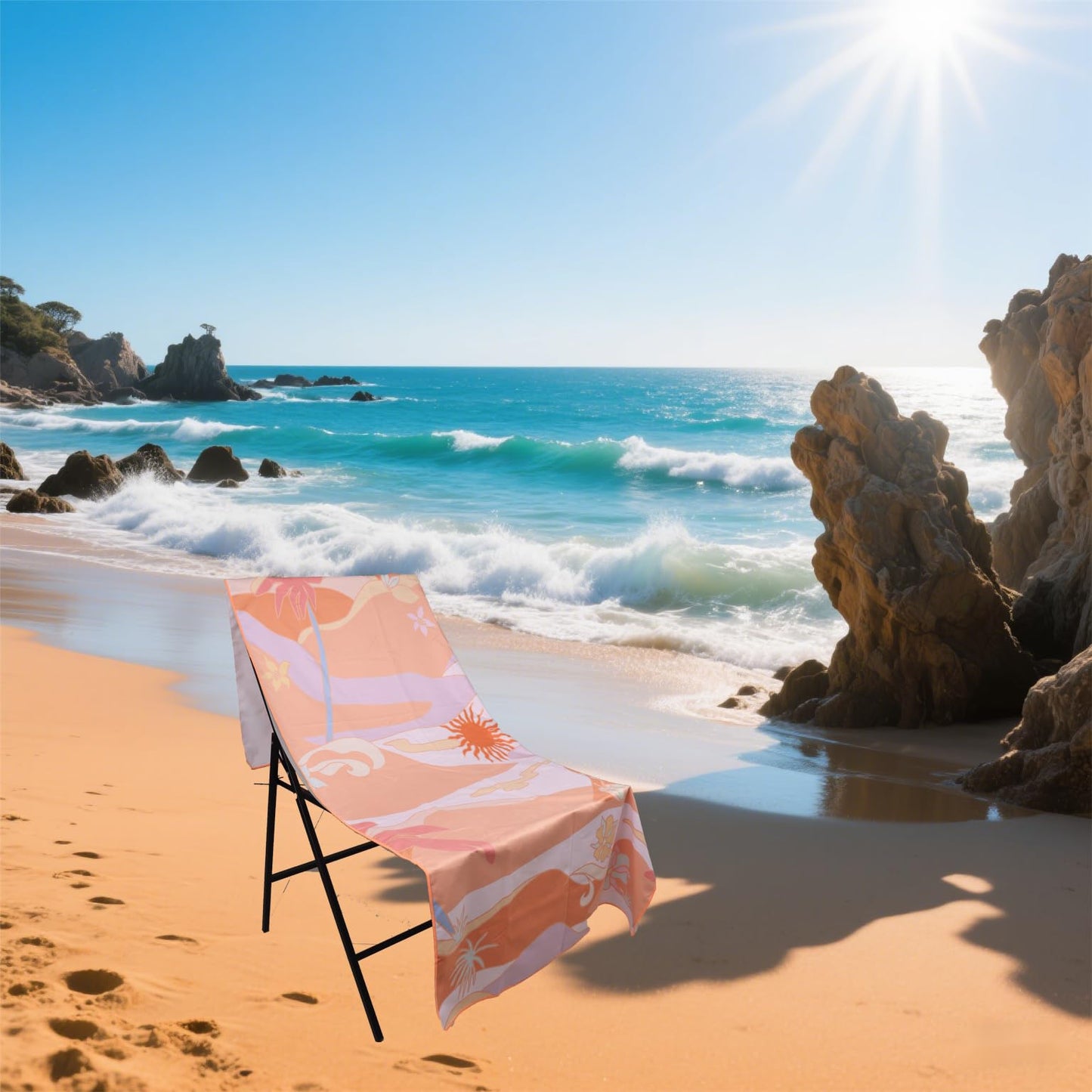Alytimes Large Microfiber Beach Towel, Quick Dry Sand Free Beach Towels Lightweight Compact Beach Towel for Swimming Travel Vacation Holiday-180x80cm