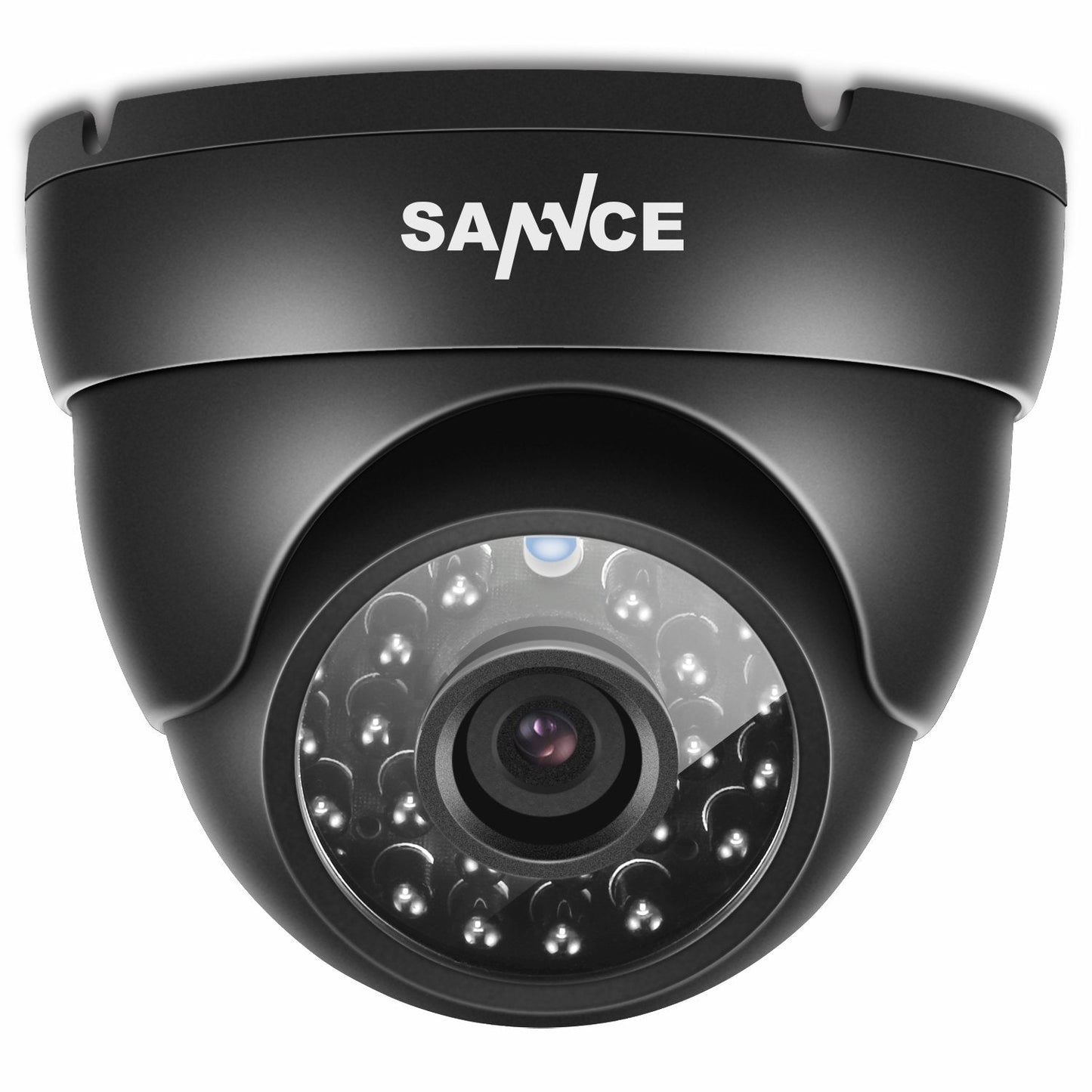 SANNCE 1080P Security CCTV Dome Camera AHD/TVI/CVI/CVBS 4-in-1 for Analog Surveillance System 2MP, 100 FT Super Night Vision, 3.6 MM Lens Weatherproof