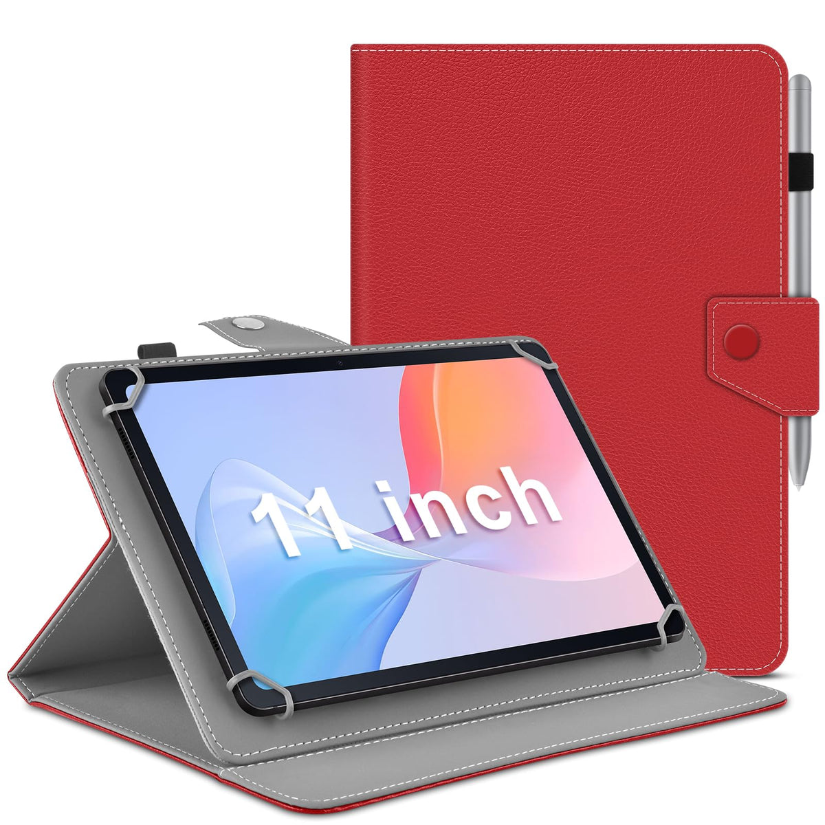 KATUMO Universal Case for All 11 inch Tablet, Folio Leather Case Compatible with Doogee U11/ U11 Pro / A9+ /TECLAST P50/