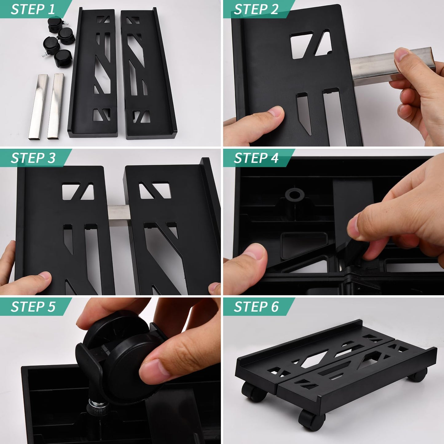 PC Stand, Computer Tower Stand, Mobile CPU Stand Adjustable, Computer Case Holder