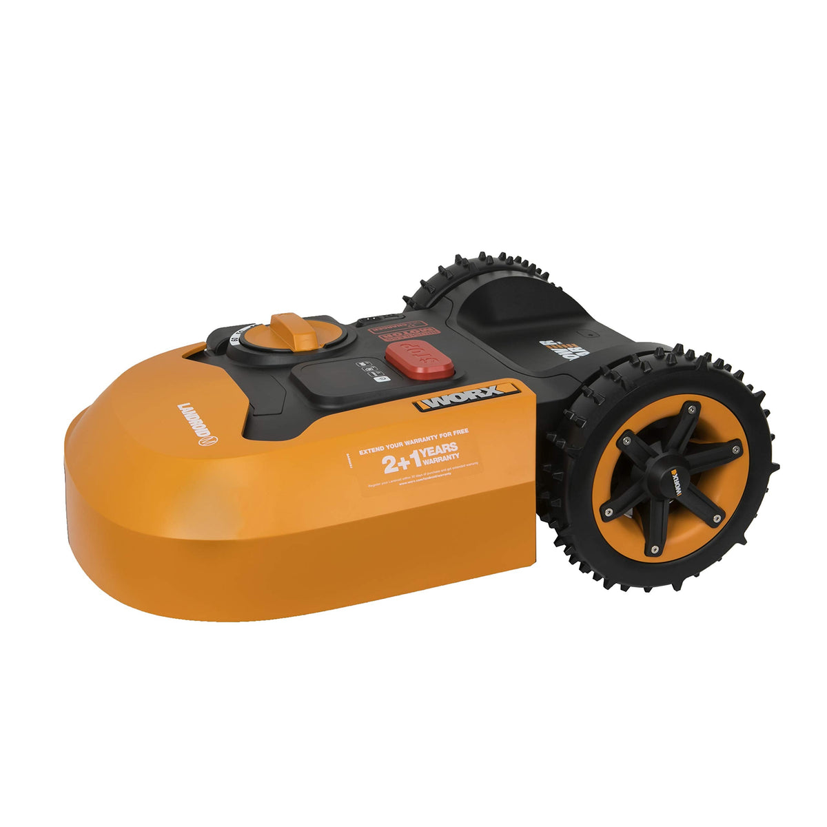 WORX WA0952 Landroid Wheels Super Grip - for Improved Climbing Capability - Professional on Difficult Terrain - Matches The Incline up to 24? or 45% -