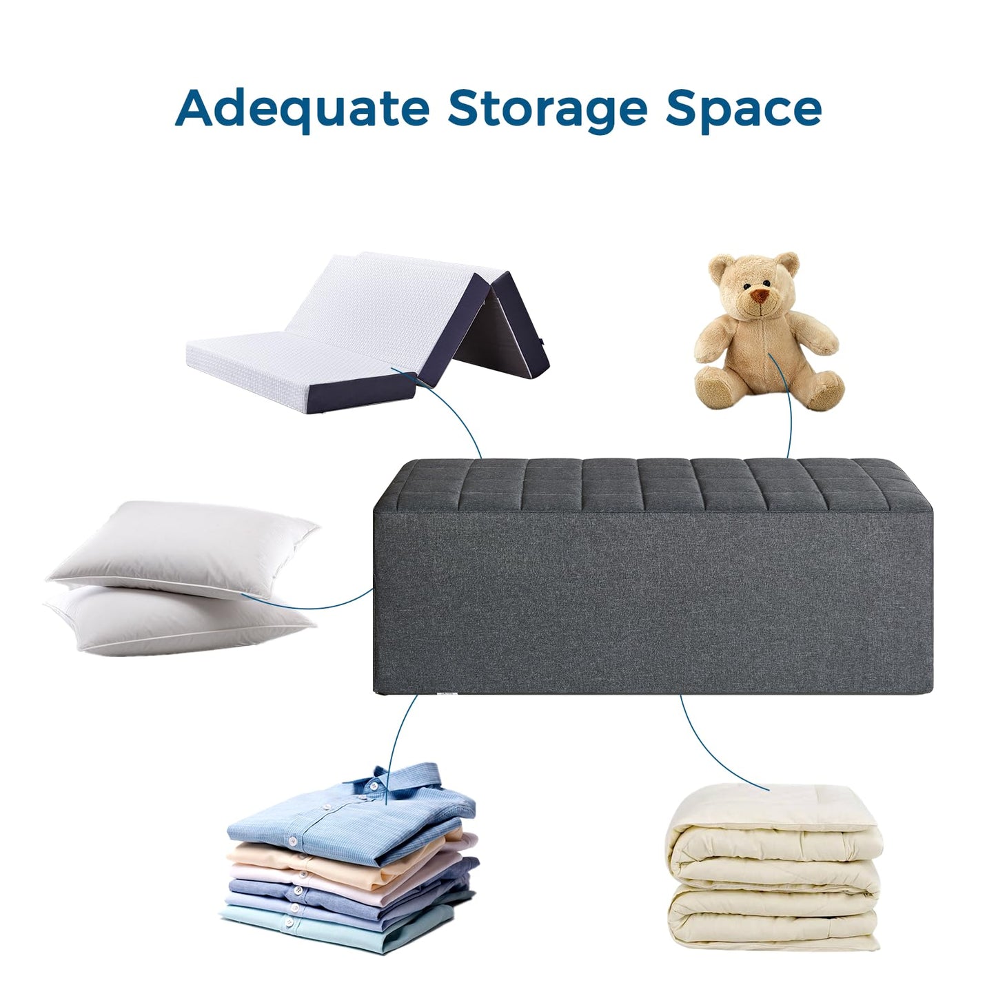 Inofia Folding Memory Foam Mattress Single with Storage Bag