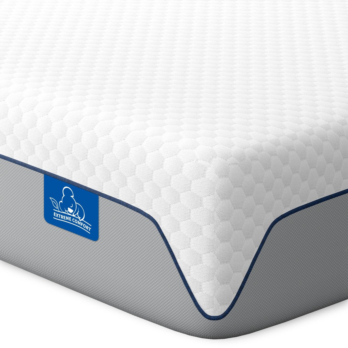 Doubleslee Memory Foam Mattress Double, Medium Firm Feel, 135x190x20cm