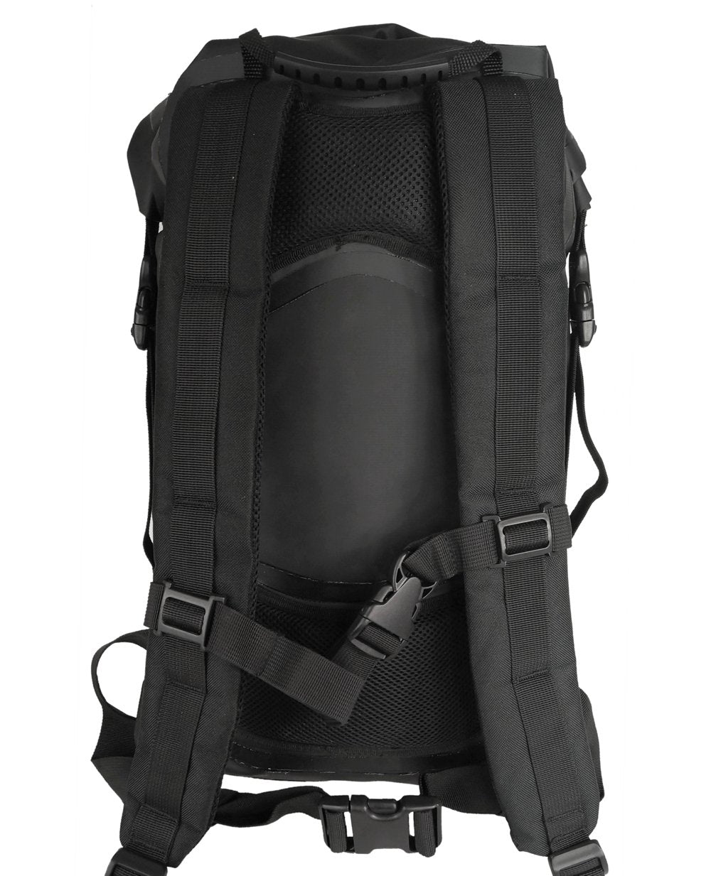 Lomo Dry Bag Daysack 30L - Black Waterproof Rucksack Roll Top Drybag
