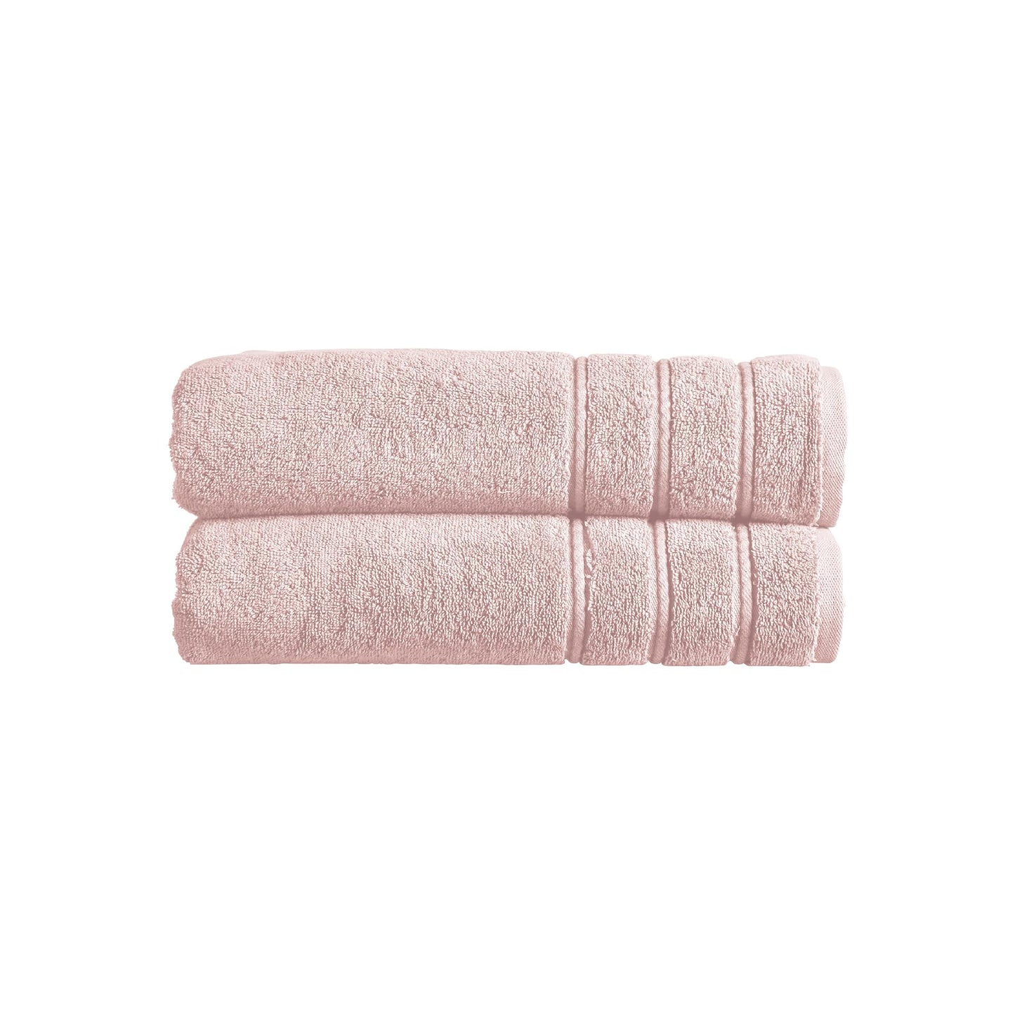 Christy Antalya Large Bath Sheets | Set of 2 | 100% Turkish Cotton | 600GSM | Soft Plush Luxury Bath Towels | 90cm x 150cm | Quick Dry