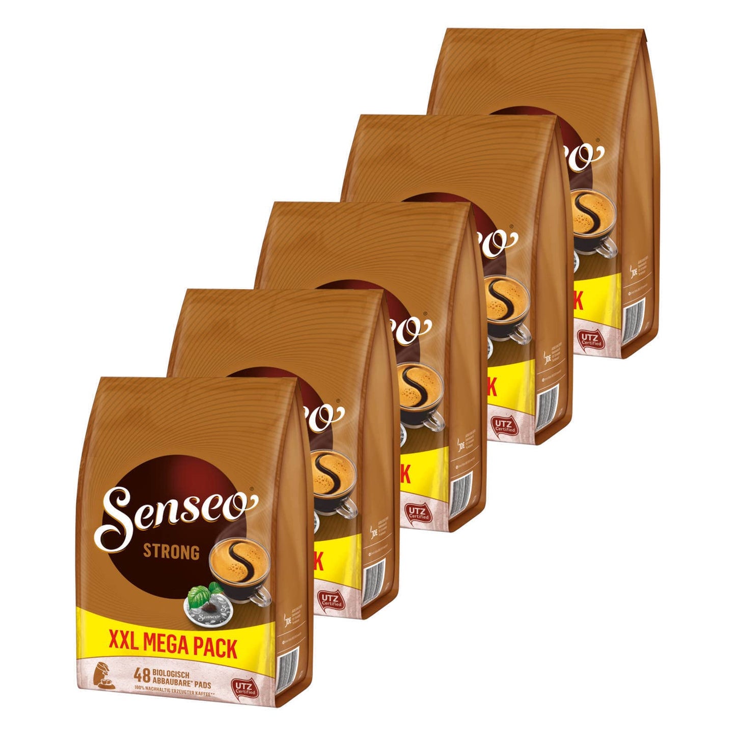Senseo Dark Roast, Pack of 5, 5 x 48 Coffee Pods