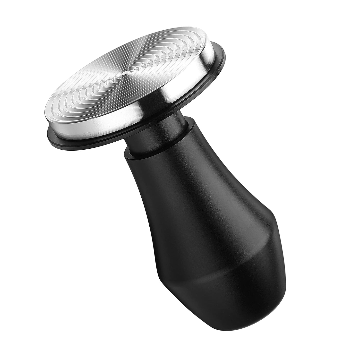 Normcore 58.5mm Espresso Coffee Tamper V4 - Spring Loaded Tamper with Stainless Steel Ripple Base - 15lb / 25lb / 30lbs Replacement Springs - Anodized