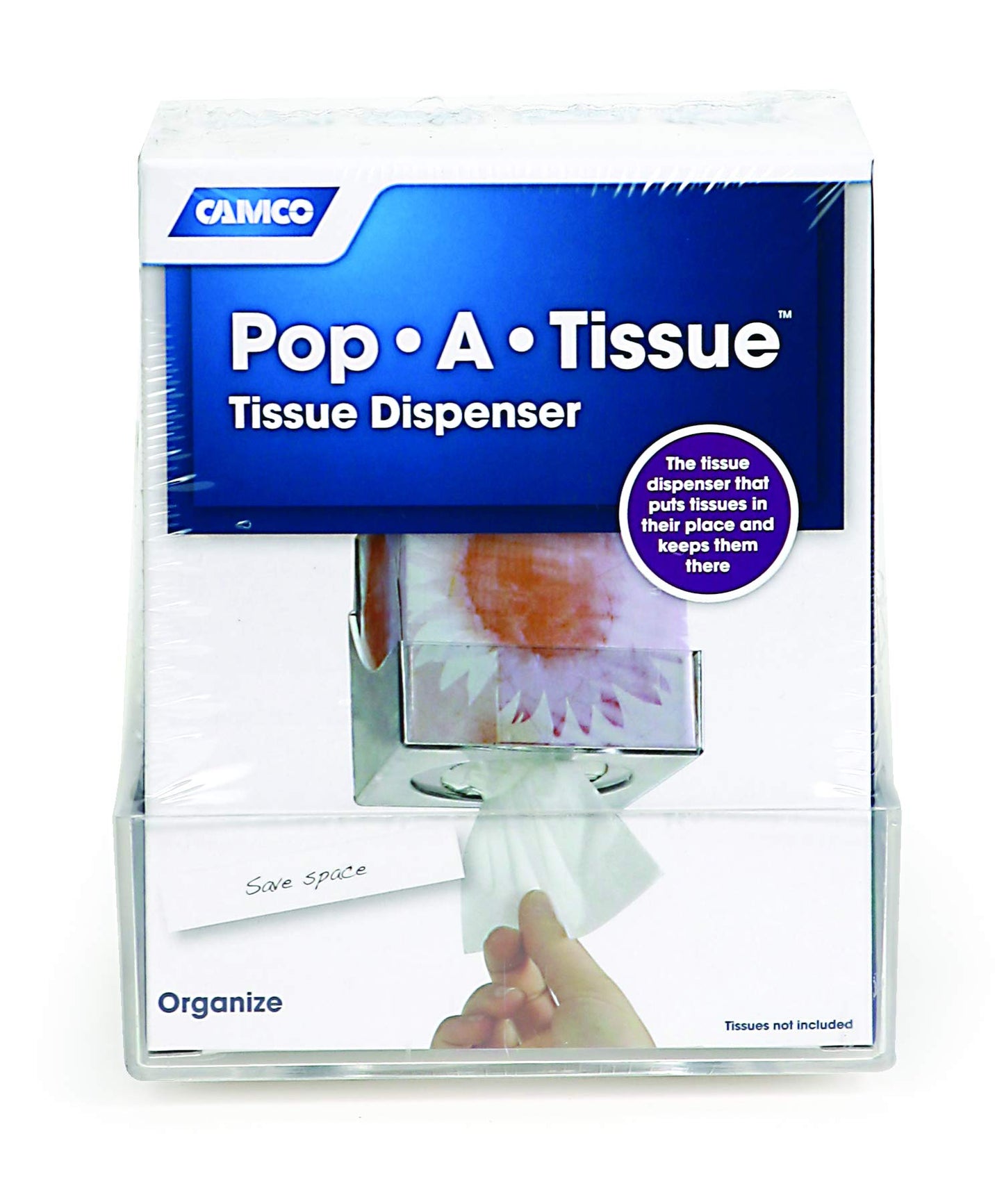 Camco 57101 Pop-A-Tissue (Clear)