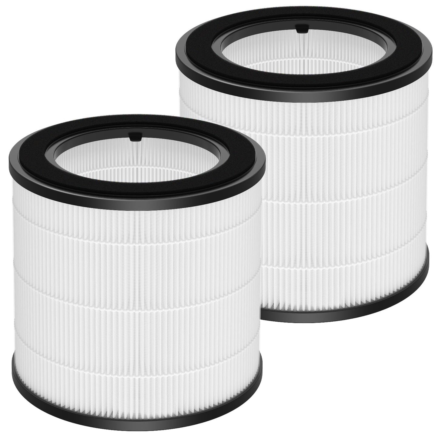 2 Pack Replacement HEPA Filter Compatible with Philips AC0820/30 AC0820/10 AC0830/10 AC0819/10 800 Series Air Purifier,Replace Part FY0194/30 and