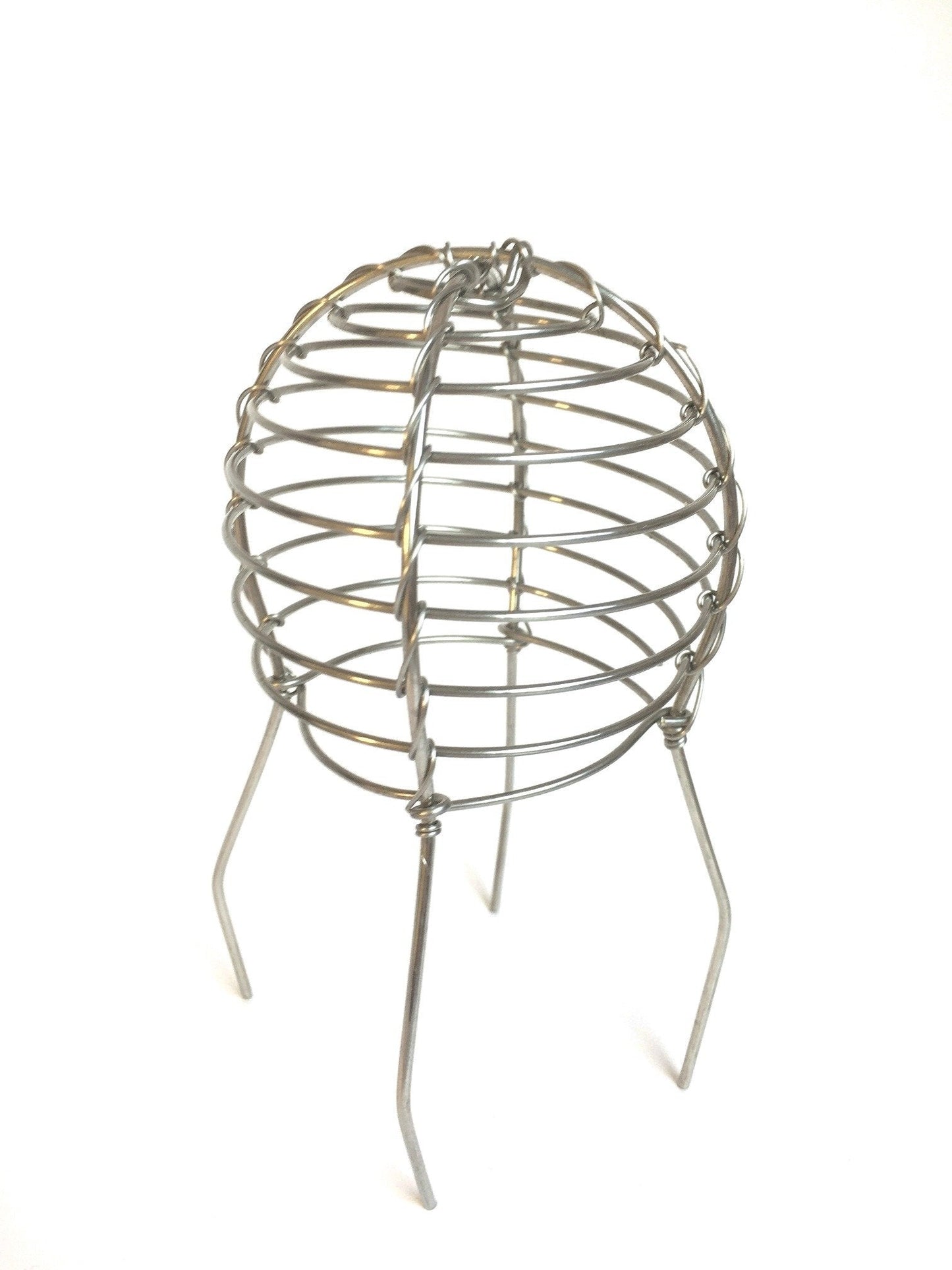 4 Pack - Gutter Pipe Leaf Guard Wire Balloon 63-75mm - Galvanised