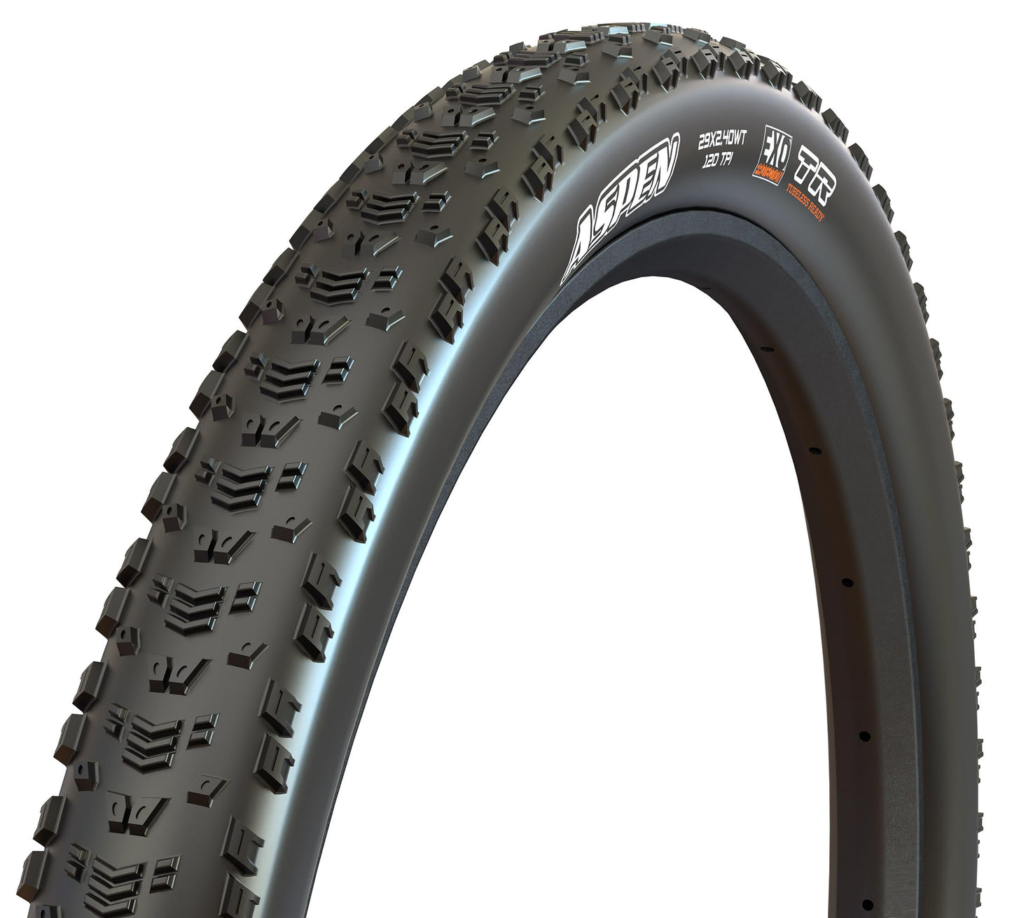 Maxxis Aspen Folding Dual Compound Exo/tr Tyre - Black, 29 x 2.25-Inch