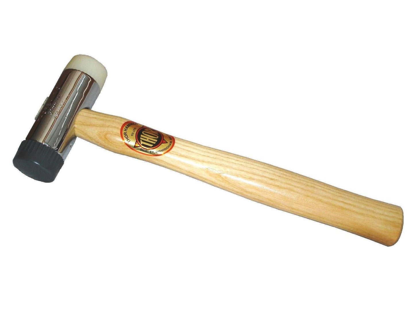 Thor 31-710R Soft Faced Hammer, Holzstiel, Nylon- Und Pvc-eins?tze, 450g, 32mm