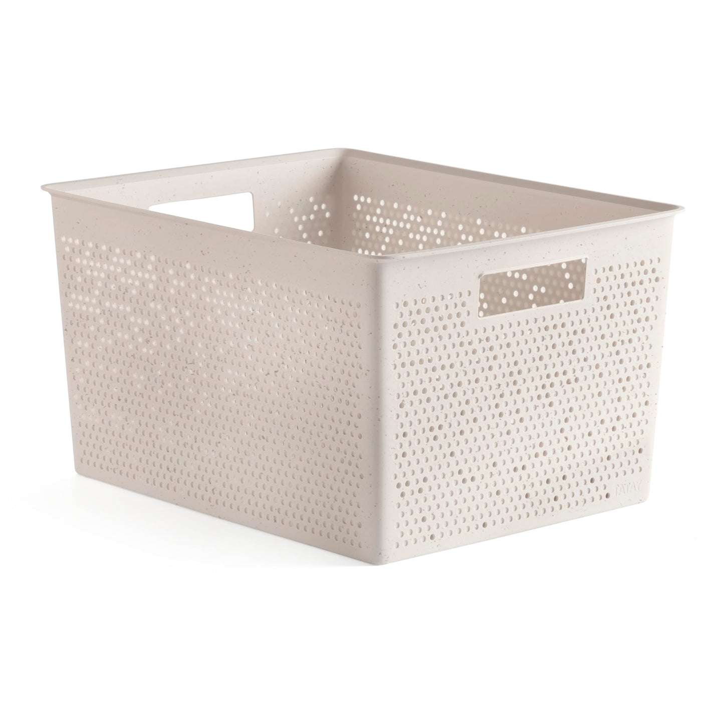 TATAY Storage Basket Ecohome 20 L Stackable Design Integrated Carry Handles