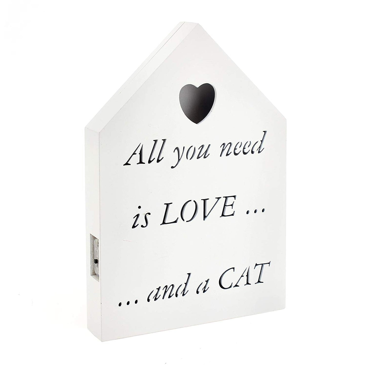 Brand new Led all you need is love ....and a cat