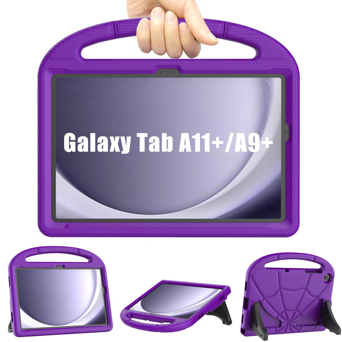 Kids Case for Samsung Galaxy Tab A9 Plus 11 inch 2023/Tab A11 Plus 11inch 2025, Mansiruyi Shockproof Samsung A9+ Plus/A11+ Plus Tablet Case with