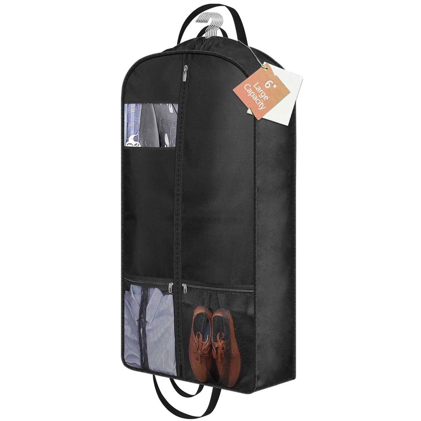 ChioSun 42" Long Suit Bag, Waterproof Heavy Duty Garment Bags,Side width 6"