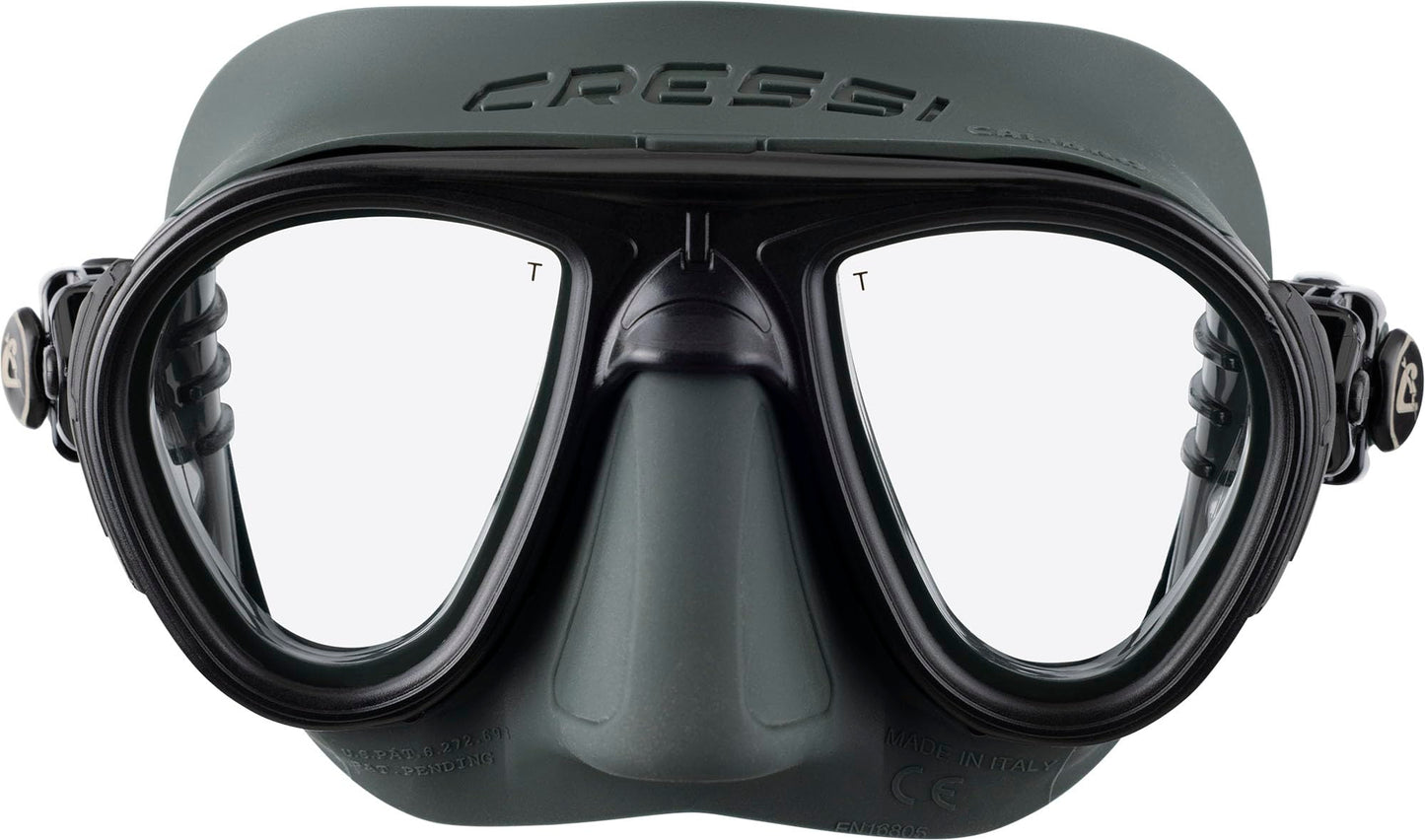 Cressi Calibro + Corsica Snorkeling Set - Green, Uni