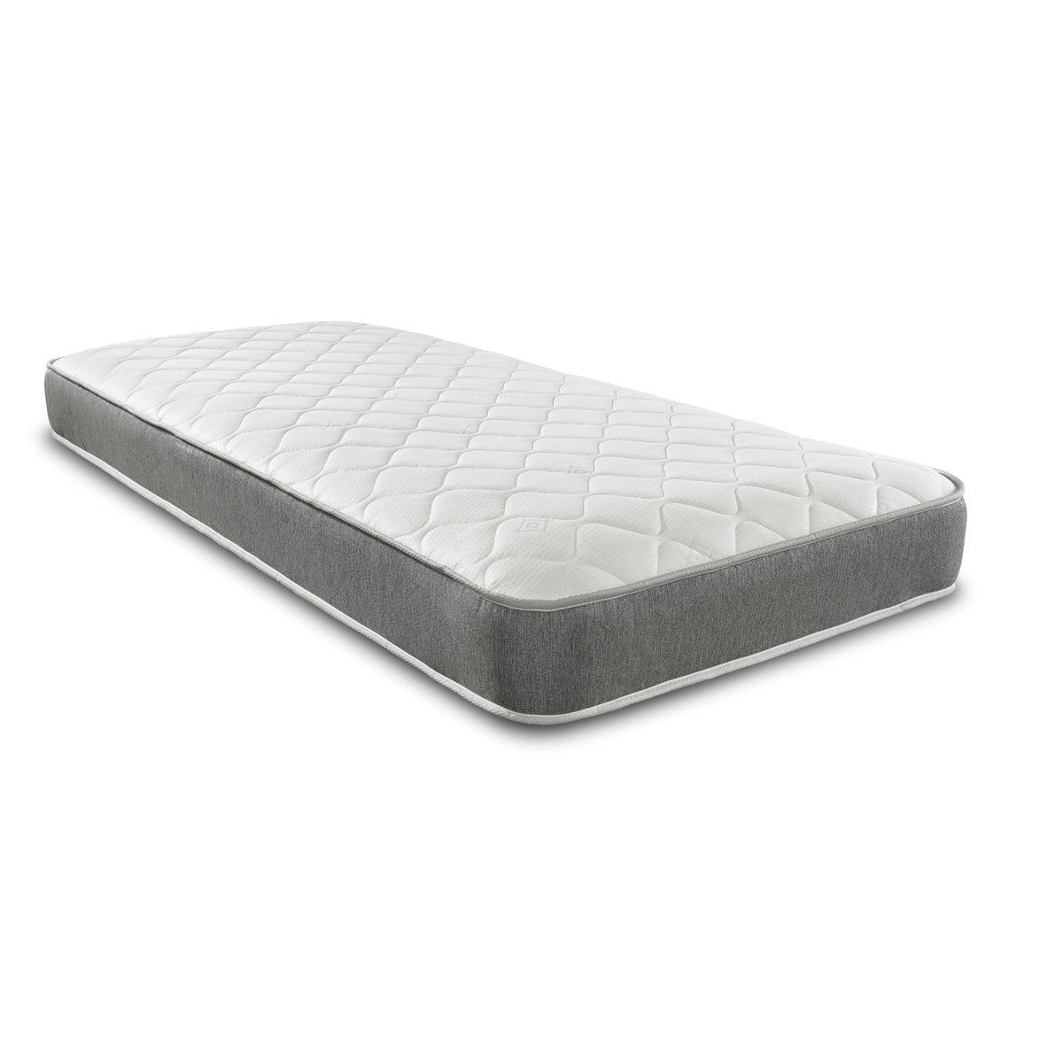 Extreme Comfort Hybrid Grey Essentials Mattress | 3ft Single (90cm x 190cm) | Memory Foam & Bonnell Spring | Plush Feel | Cooltouch Plus Sleep Surface