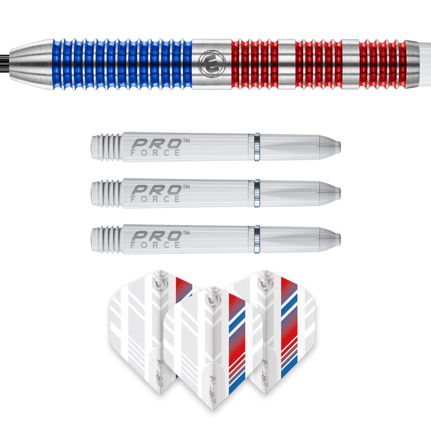 WINMAU Wildcats 26 gram Tungsten Darts Set with Flights and Stems (Shafts)