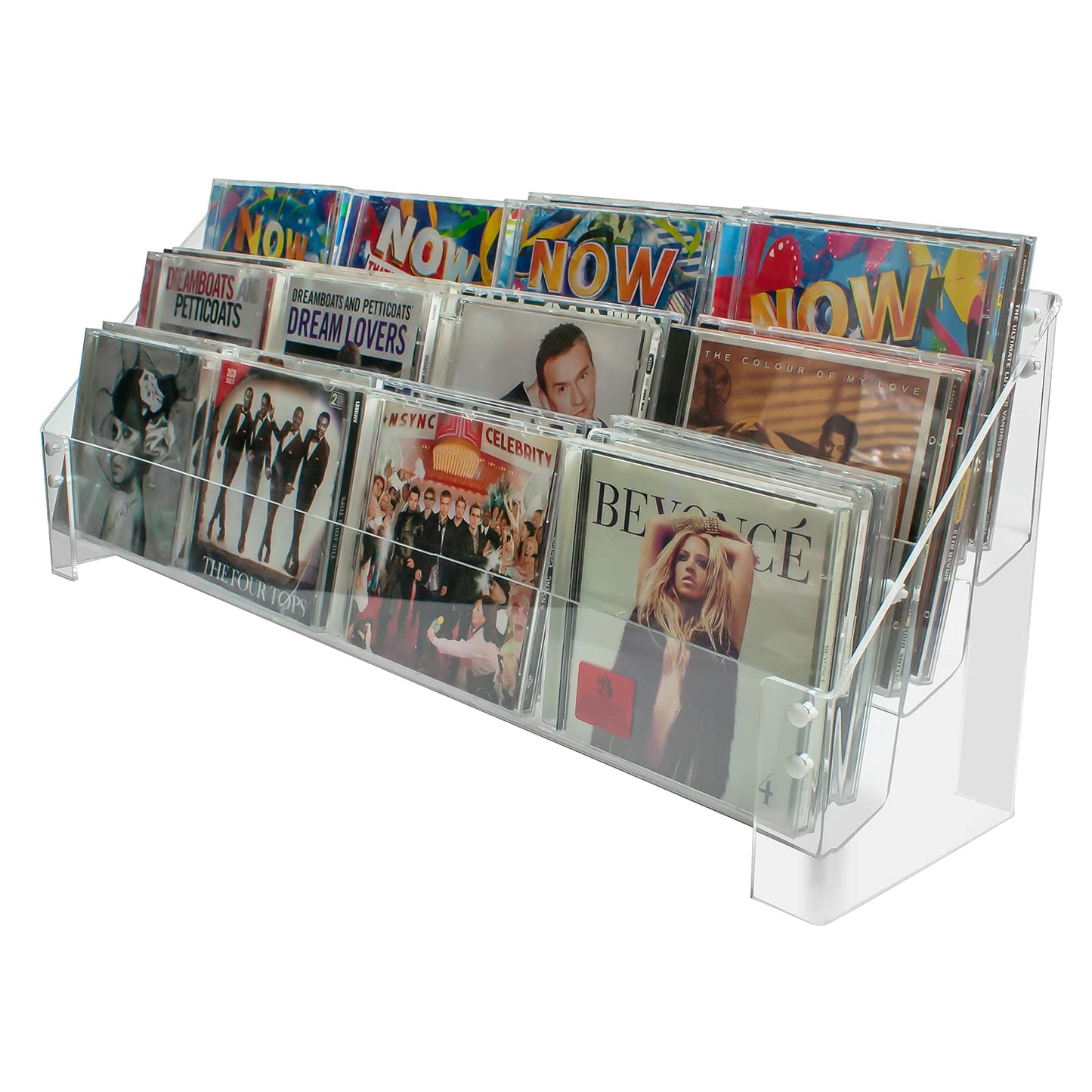 Greeting Card Rack - Universal Fit - 3 Tiers 600mm Wide (DSL3+) (600mm)