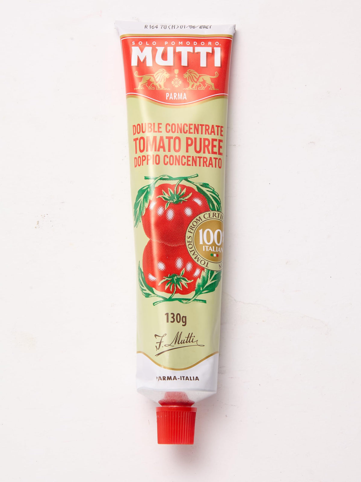 Mutti ? Double Concentrate Tomato Puree, Tomato Concentrate, 130g, (Pack of 24)