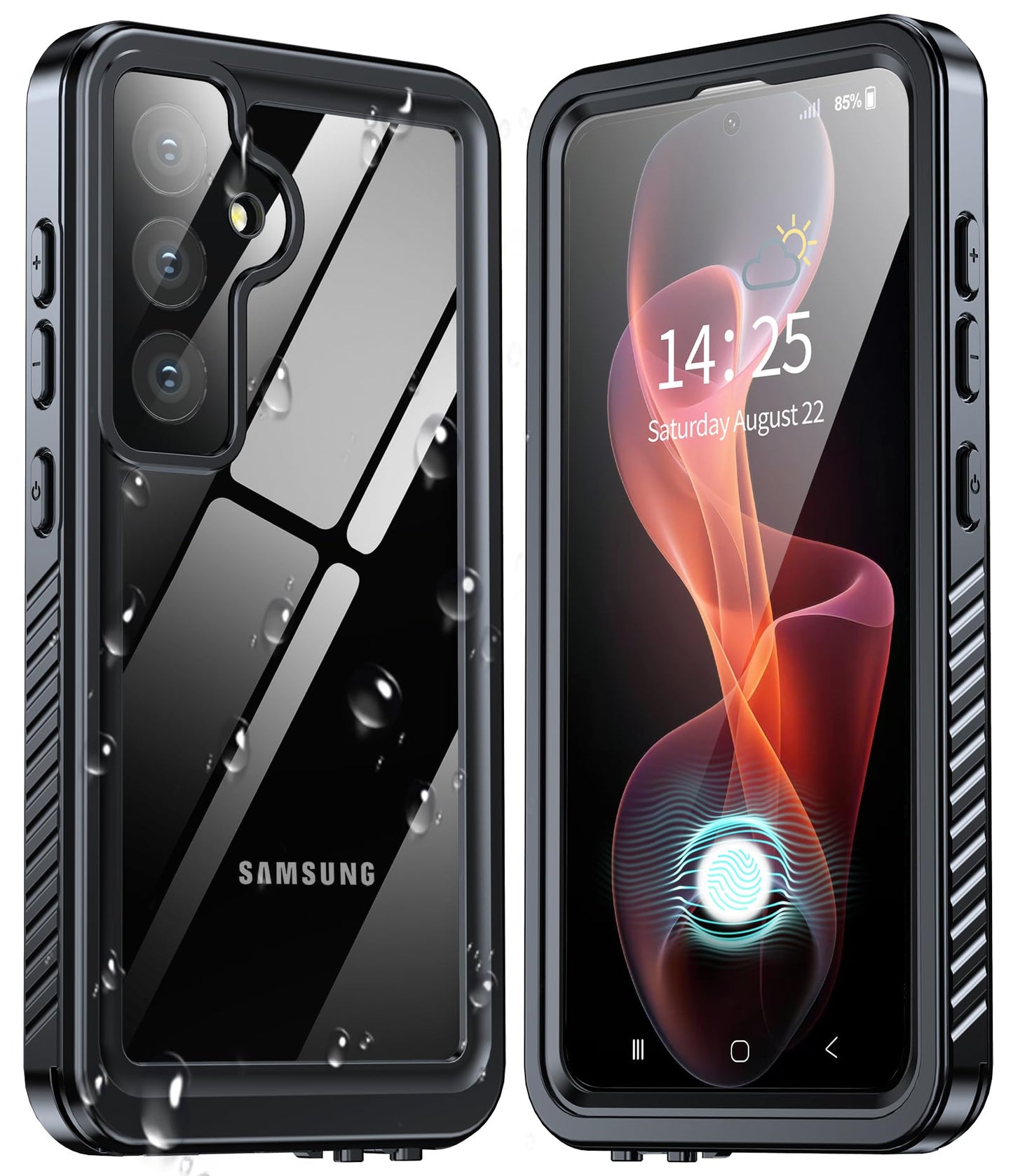 ANTSHARE for Samsung Galaxy S24 Case, IP68 Waterproof Samsung S24 Case with [Built-in Screen/Camera Protector], Full Body Sealed Protective Front and