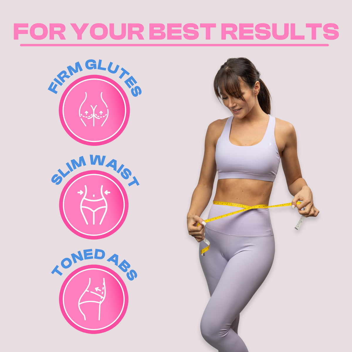 WELLRELAXX Weighted Hula Hoop for Adults includes Waist Slimmer Belt | Quiet | Circumference up to 113 cm (44.5 in) | Smart Hula Hoop with Weight Ball