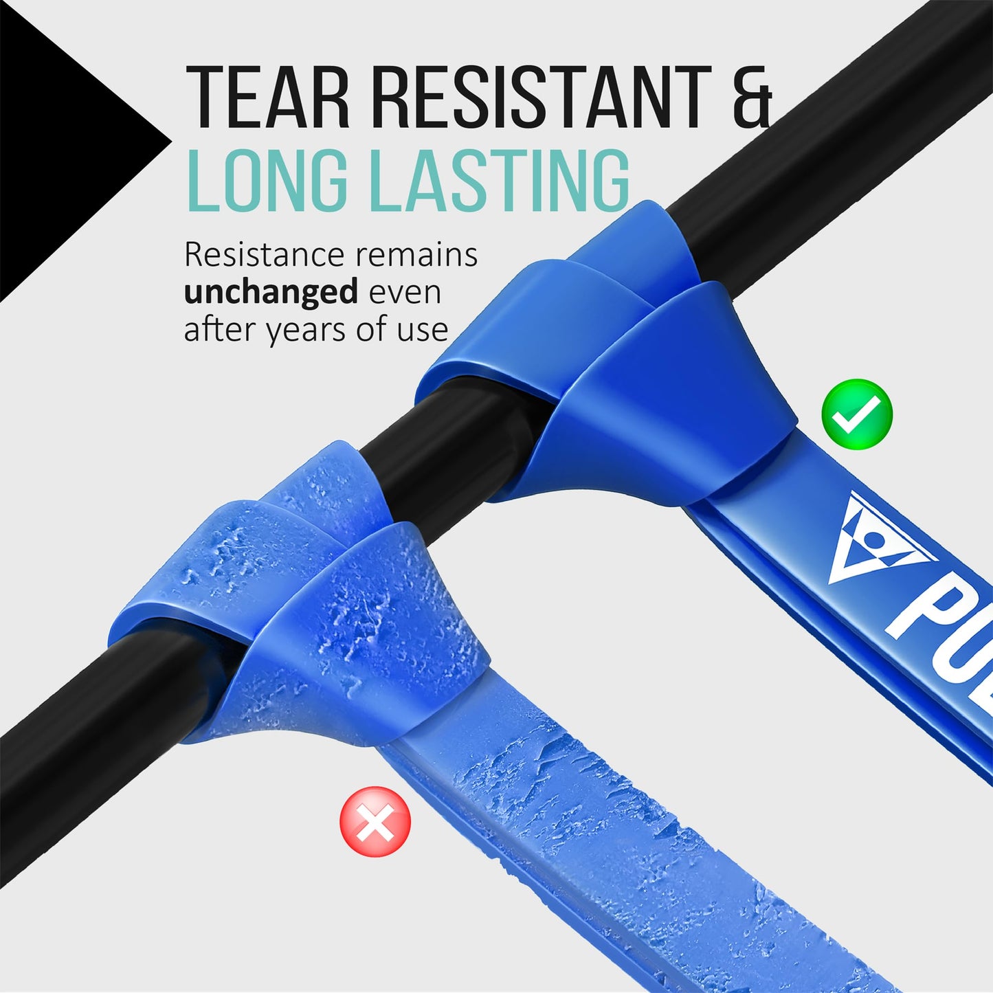 PULLUP & DIP Resistance Bands Pull Up Bands for Assisted Pull Ups, Calisthenics, Crossfit, Pull Up Bar; Premium Fitness Bands (EXTRA LIGHT + LIGHT +