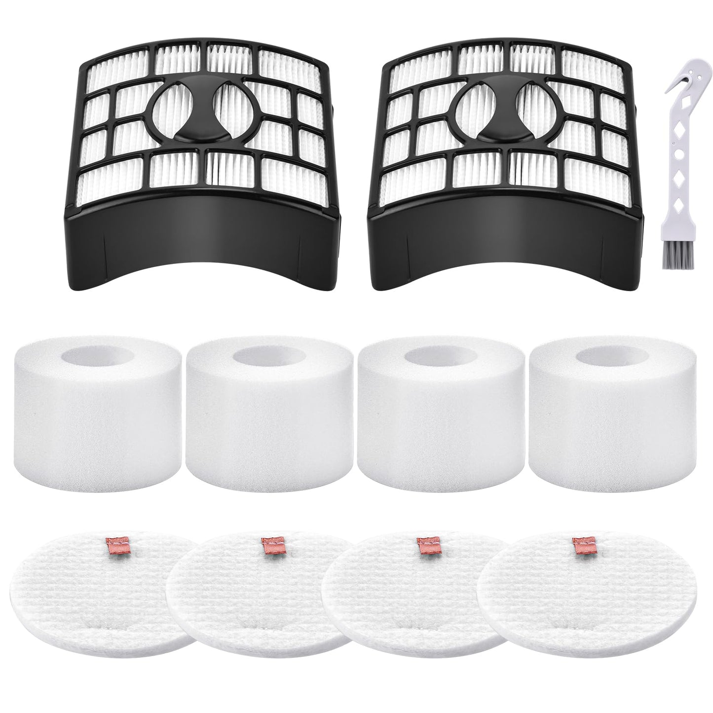 Leadaybetter NV801ukt filter for Shark Rotator Powered Lift Away Speed Vacuum NZ801ukt NV680, NV681, NV682, NV683, NV801uk,NV800, NV801, NV803, UV810