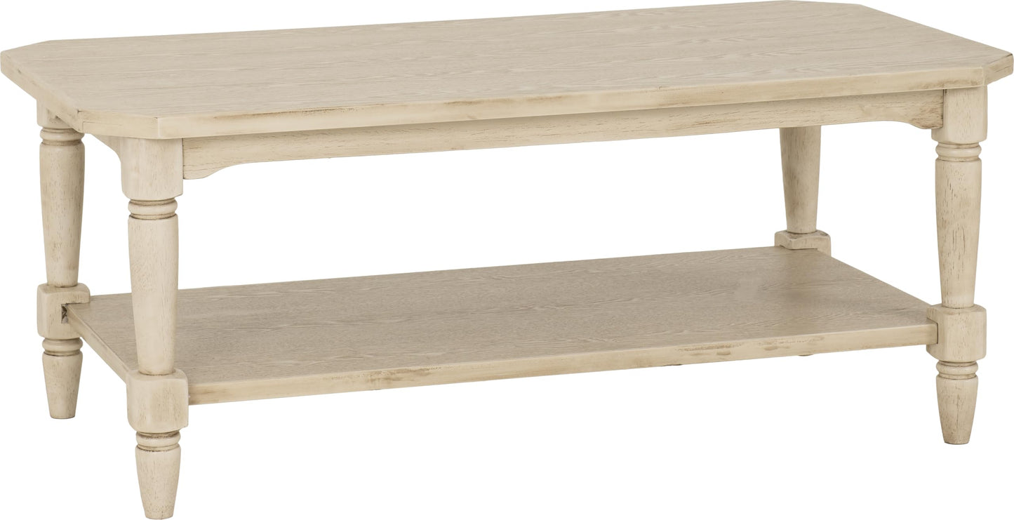 Seconique Chantilly Coffee Table in Antique Cream