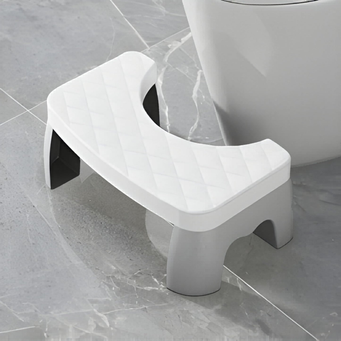 Poop Stool for Adults – Bathroom Toilet Stool for adults | Toilet Step & Foot Rest for Toilet | Ergonomic Poo Stool for Healthy Sitting Position