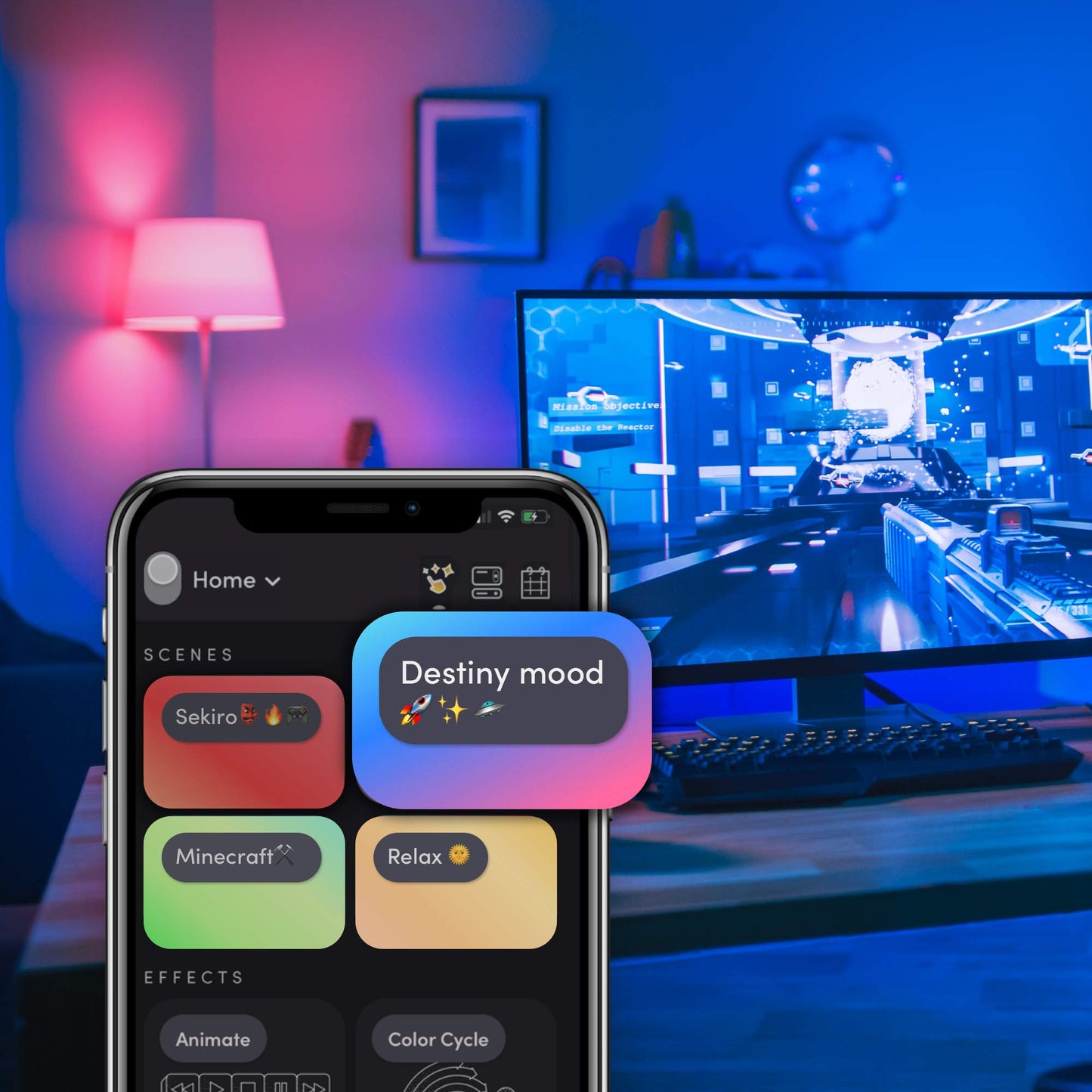 LIFX Color, A19 1100 lumens, Wi-Fi Smart LED Light Bulb, Billions of Colors and Whites, No Bridge Required, Compatible with Alexa, Hey Google, HomeKit