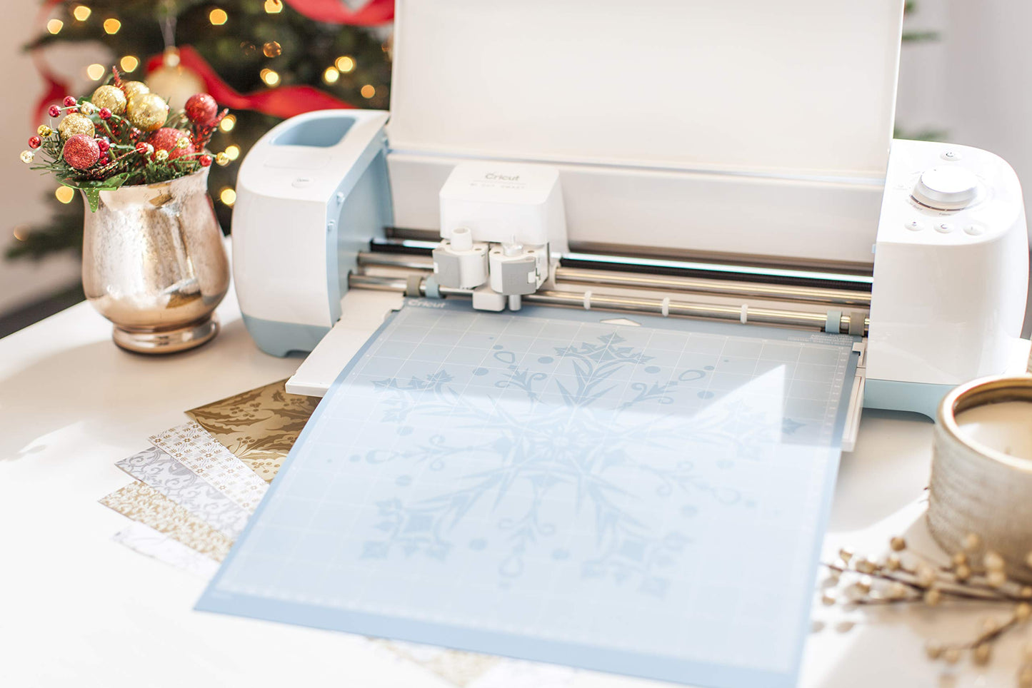 Cricut LightGrip Cutting Mats 12in x 12in, Reusable Cutting Mats for Crafts with Protective Film, Use with Printer Paper, Vellum, Light Cardstock &