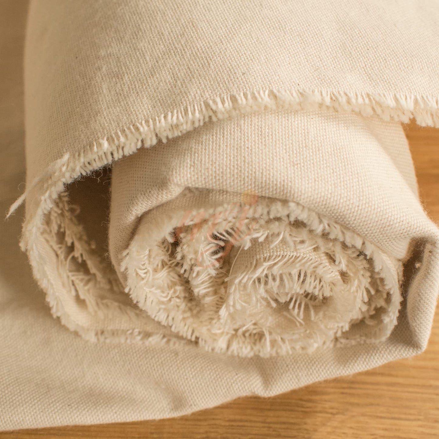 Canvas Fabric - Natural Unbleached 100% Cotton - 230 GSM Half Panama - 160 cm Wide for Craft, Paint, Home D?cor, Patchwork by M&J (10 METRE)