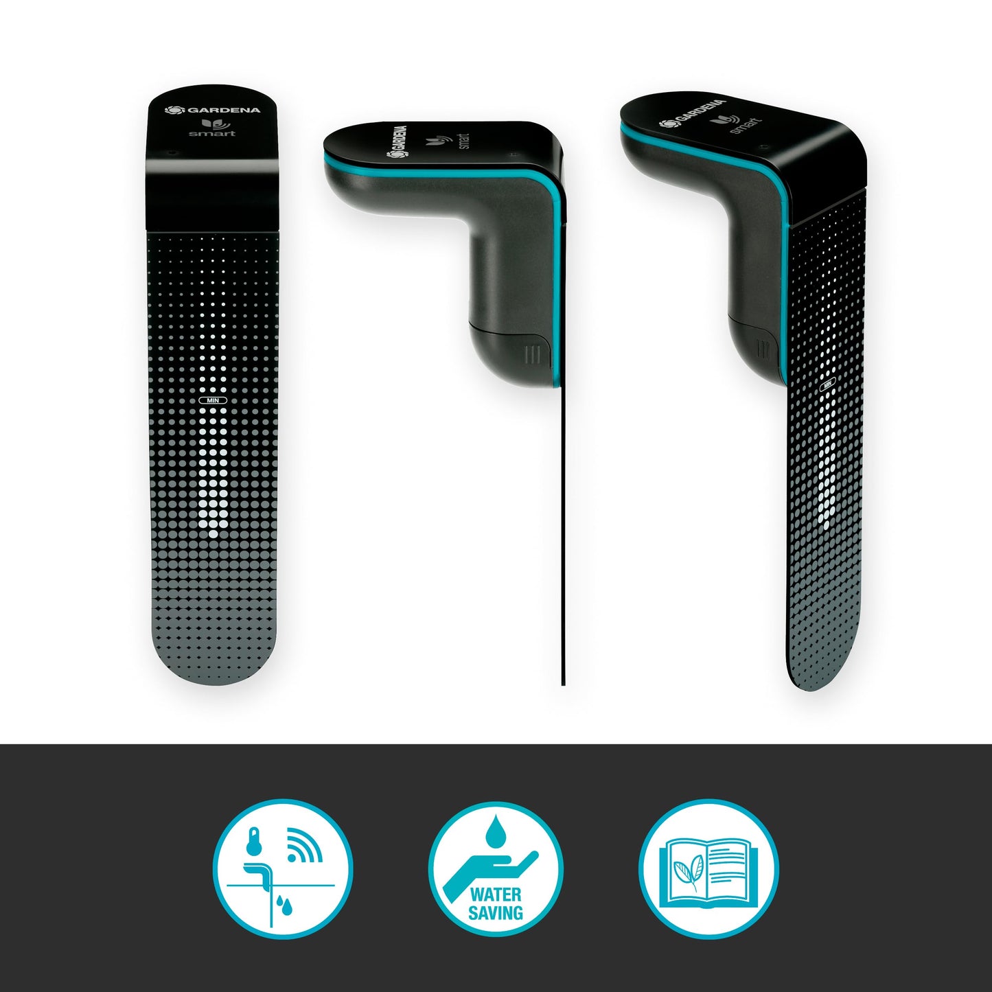 Gardena smart Sensor: intelligent soil moisture meter for fully automatic watering of the garden with the Gardena smart App - without smart Gateway