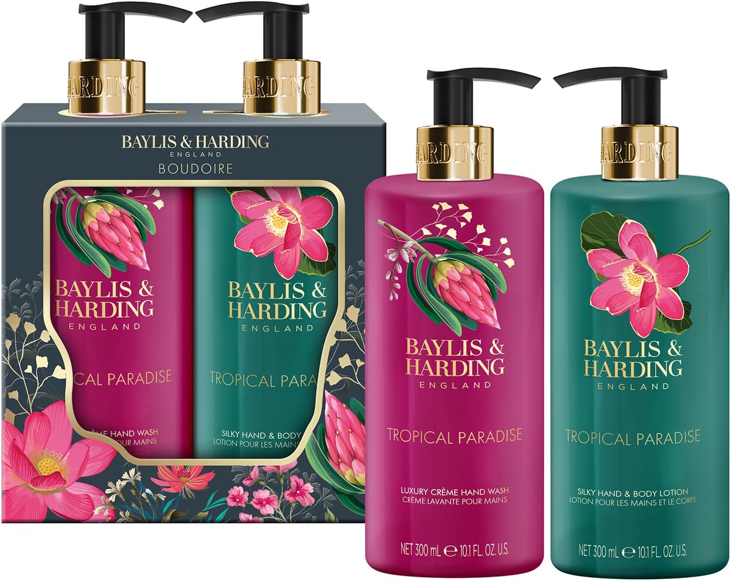 Baylis & Harding Boudoire Luxury Hand Care Gift Set, New but damaged box