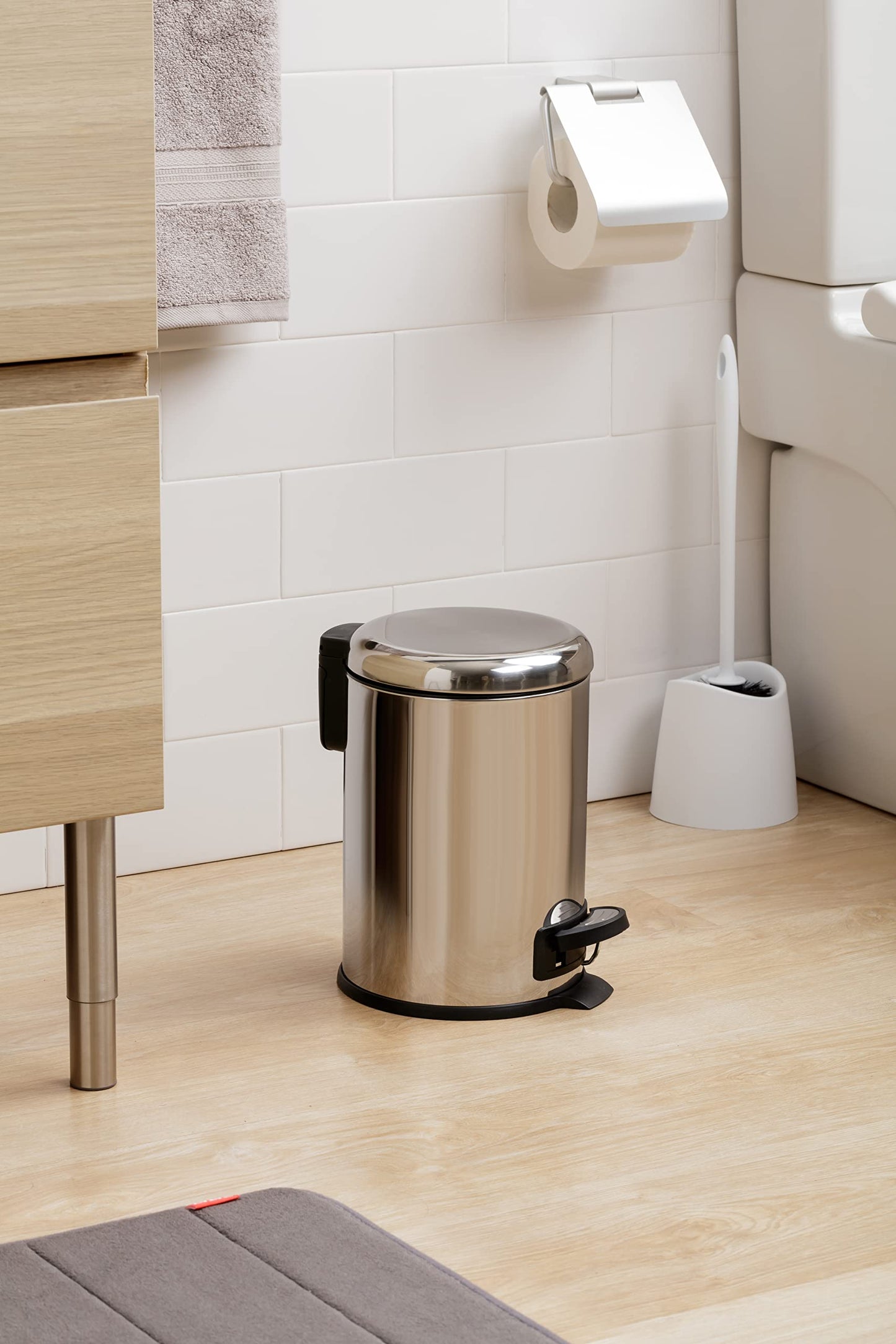 TATAY Bathroom Bin For Everyday Use Practical Durable Design