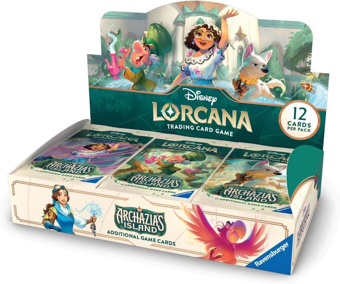 Disney Lorcana Archazia's Island - Booster Display with 24 Booster Packs
