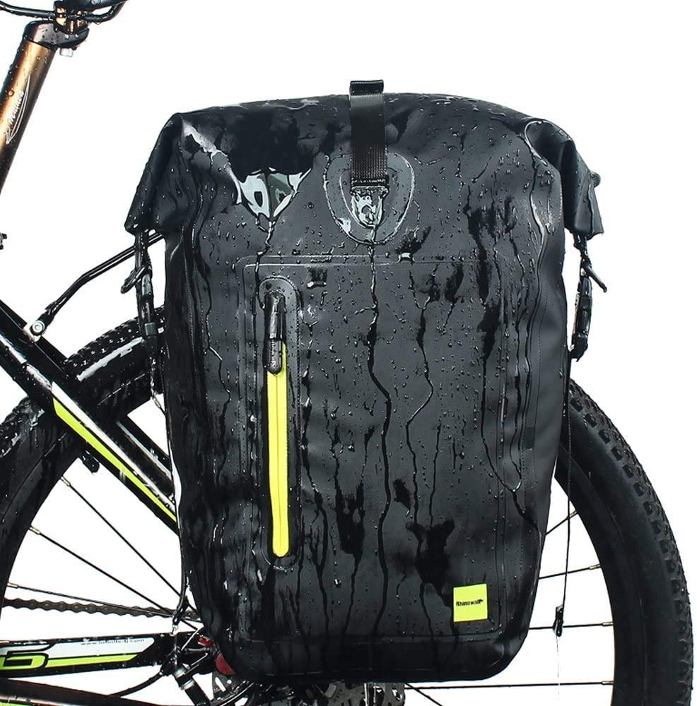 Rhinowalk Bike Bag Waterproof Bike Pannier Bag 25L,(for Bicycle Cargo Rack Saddle Bag Shoulder Bag Laptop Pannier Rack Bicycle Bag Professional