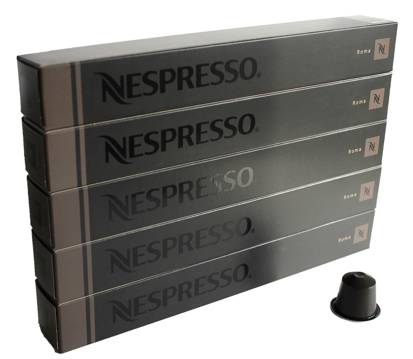 50 Roma Nespresso Capsules Espresso Lungo Nestle