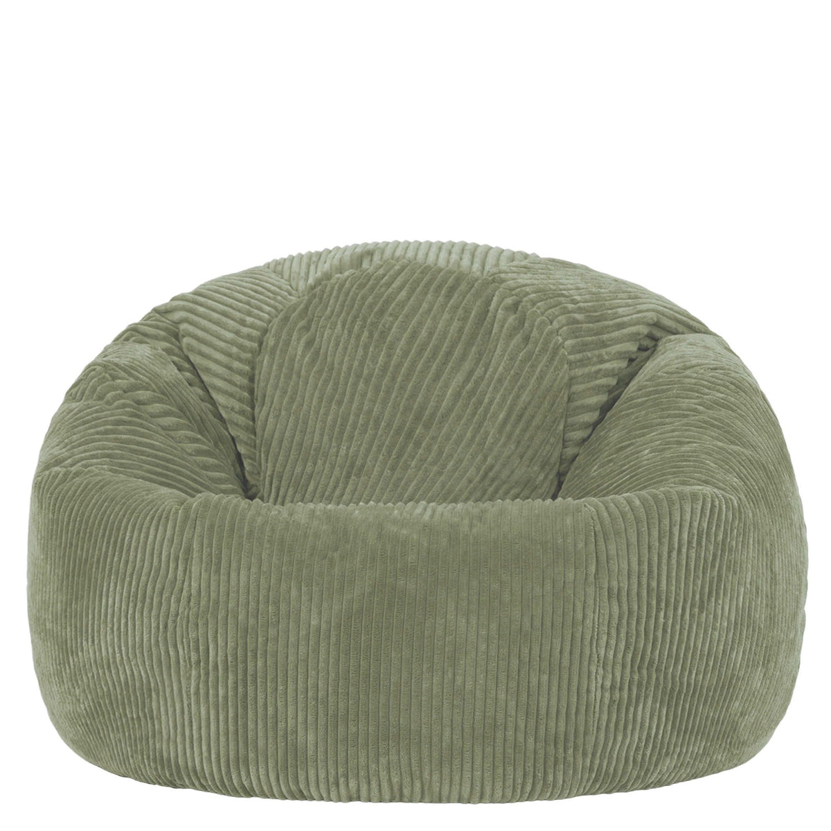 icon Kingston Cord Bean Bag with Filling Included, Green