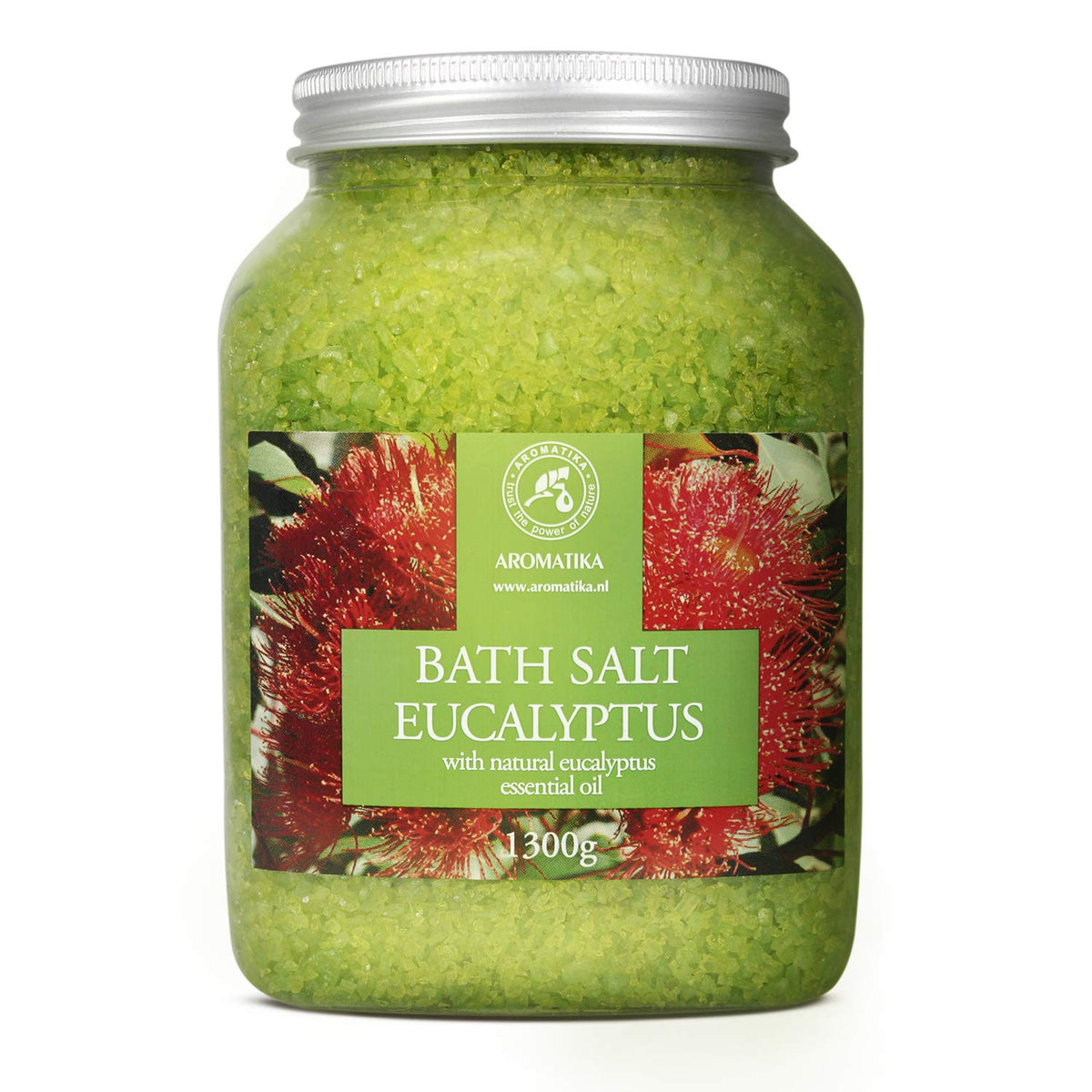 Sea Salt Eucalyptus Essential Oil 1300g - Eucalyptus Bath Salts - Best for Good Sleep - Stress Relief - Beauty - Relaxing - Bathing - Body Care